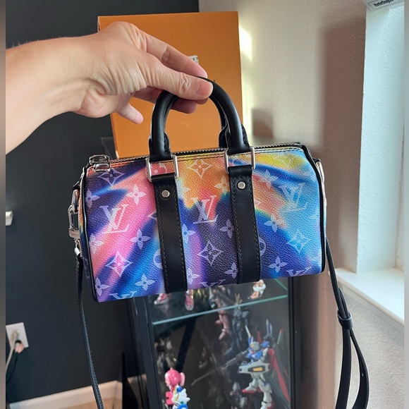 🥰Host Pick🤩🎉🎀 Louis Vuitton Monogram Sunset XS KEEPALL Speedy Nano Mini - Picture 8 of 15